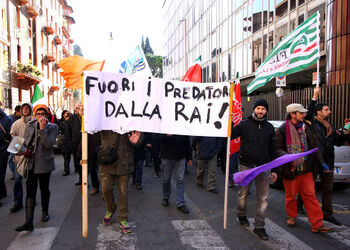MANIFESTAZIONE DIPENDENTI RAI MANIFESTAZIONE DIPENDENTI RAI