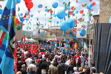 MANIFESTAZIONE FESTA DEL PRIMO MAGGIO MANIFESTAZIONE FESTA DEL PRIMO MAGGIO