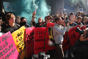MANIFESTAZIONE STUDENTI CONTRO G20