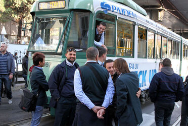 MANIFESTAZIONE LAVORATORI ATAC