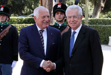 INCONTRO MONTI KLAUS