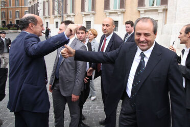 PIERLUIGI BERSANI ANTONIO DI PIETRO