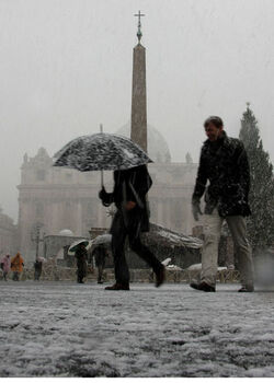 SAN PIETRO NEVE A ROMA