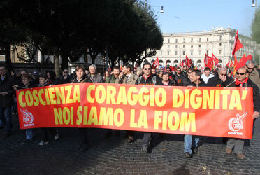 SCIOPERO GENERALE FIOM CGIL PER ARTICOLO 18