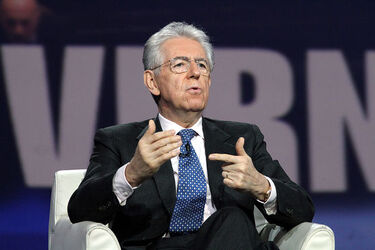 MEDIASET PROGRAMMA TV MATRIX CON IL PRESIDENTE DEL CONSIGLIO MARIO MONTI MEDIASET PROGRAMMA TV MATRIX CON IL PRESIDENTE DEL CONSIGLIO MARIO MONTI