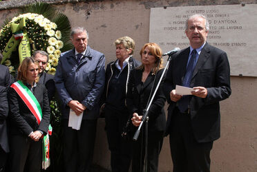 RICORRENZA UCCISIONE D ANTONA