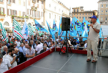 MAN CISL UIL UGL CONTRO MANOVRA ECONOMICA