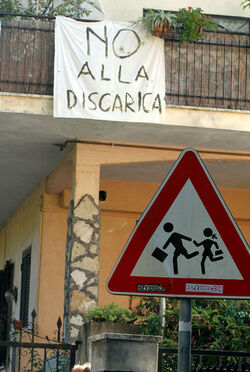 MANIFESTAZIONE DISCARICA RIANO ROMA MANIFESTAZIONE DISCARICA RIANO ROMA