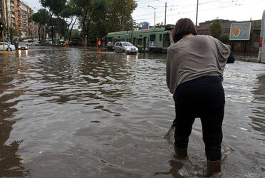 MALTEMPO A ROMA