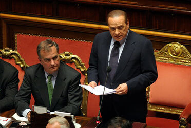 BERLUSCONI AL SENATO