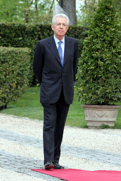 INCONTRO MARIO MONTI SHEIKH HAMAD BIN KHALIFA AL THANI