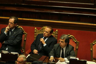 BERLUSCONI AL SENATO