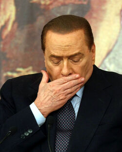 CONFERENZA STAMPA SILVIO BERLUSCONI