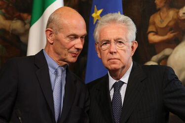 INCONTRO MARIO MONTI PASCAL LAMY