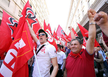 MANIFESTAZIONE RIFONDAZIONE COMUNISTA