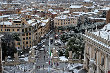 NEVE A ROMA NEVE A ROMA