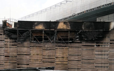 INCENDIO STAZIONE TIBURTINA INCENDIO STAZIONE TIBURTINA