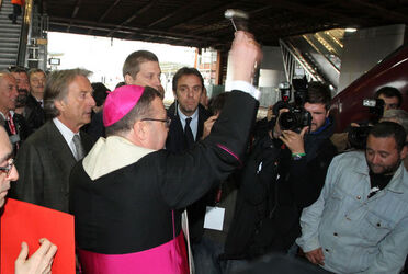 VIAGGIO INAUGURALE DEL TRENO ITALO IDEATO DA NUOVO TRASPORTO VIAGGIATORI