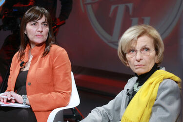 FACCIA A FACCIA POLVERINI BONINO A SKY