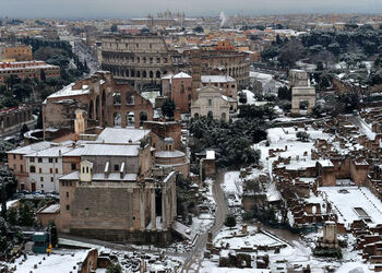 NEVE A ROMA NEVE A ROMA