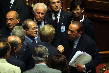 BERLUSCONI AL SENATO