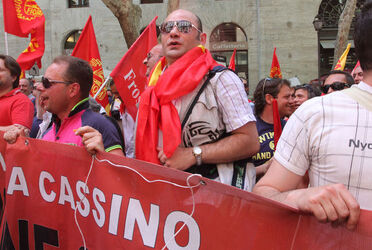 MANIFESTAZIONE FIOM CGIL CONTRO RIFORMA LAVORO