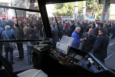 MANIFESTAZIONE LAVORATORI ATAC