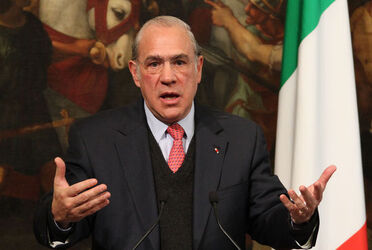 INCONTRO ANGEL GURRIA MARIO MONTI