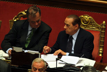BERLUSCONI AL SENATO