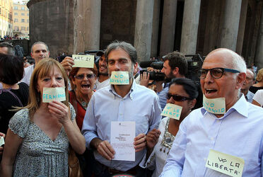 MANIFESTAZIONE CONTRO INTERCETTAZIONI