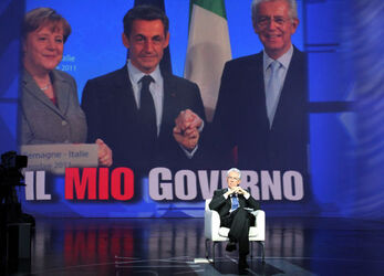 MEDIASET PROGRAMMA TV MATRIX CON IL PRESIDENTE DEL CONSIGLIO MARIO MONTI MEDIASET PROGRAMMA TV MATRIX CON IL PRESIDENTE DEL CONSIGLIO MARIO MONTI