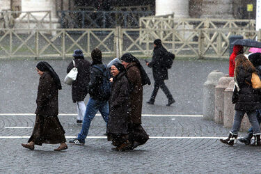 NEVE A SAN PIETRO