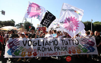 MANIFESTAZIONE ROMA PRIDE 2012