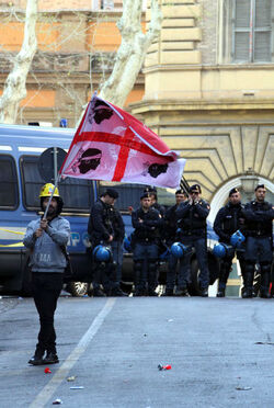 MANIFESTAZIONE LAVORATORI ALCOA MANIFESTAZIONE LAVORATORI ALCOA