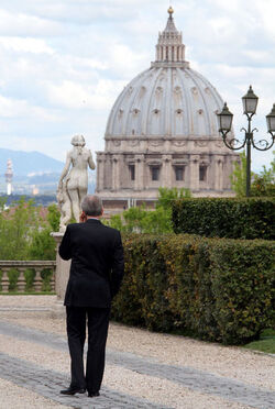 INCONTRO MARIO MONTI SHEIKH HAMAD BIN KHALIFA AL THANI