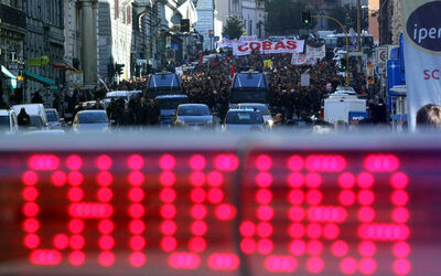 MANIFESTAZIONE STUDENTI E COBAS