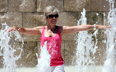 CRONACA CALDO A ROMA