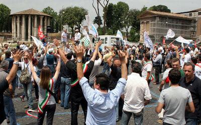 MANIFESTAZIONE TASSISTI