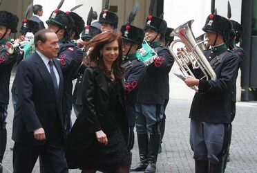 INCONTRO KIRCHNER BERLUSCONI INCONTRO KIRCHNER BERLUSCONI
