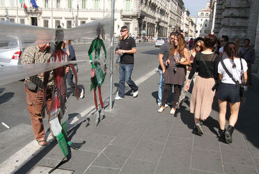 MURO DELLA VERGOGNA DI GRAZIANO CECCHINI