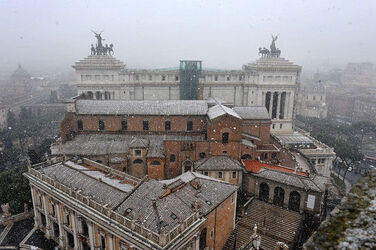 NEVE A ROMA NEVE A ROMA