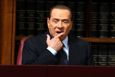 CONFERENZA STAMPA BERLUSCONI ALFANO