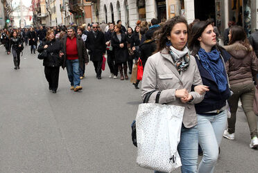 INIZIO SALDI A ROMA