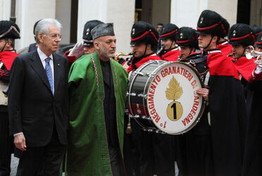 INCONTRO MONTI KARZAI