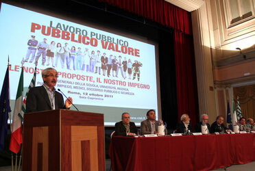 MANIFESTAZIONE CISL PUBBLICO IMPIEGO