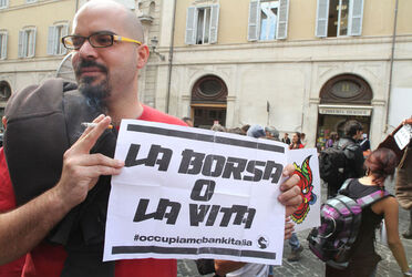 MANIFESTAZIONE INDIGNATOS MONTECITORIO MANIFESTAZIONE INDIGNATOS MONTECITORIO