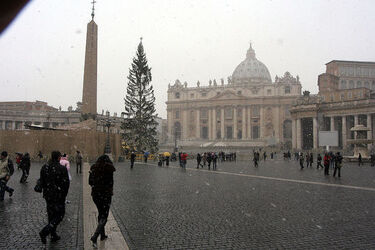 NEVE A SAN PIETRO