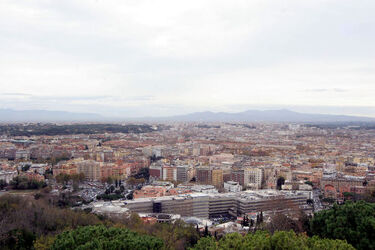 ROMA TERRENO AGRICOLO VISTO DALL ALTO ROMA TERRENO AGRICOLO VISTO DALL ALTO