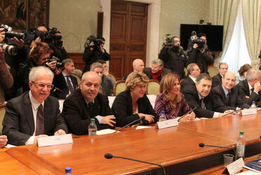 INCONTRO GOVERNO PARTI SOCIALI INCONTRO GOVERNO PARTI SOCIALI