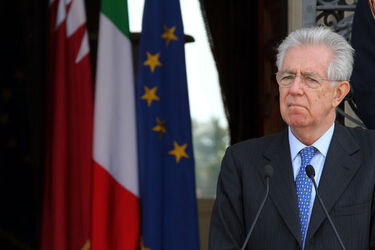 INCONTRO MARIO MONTI SHEIKH HAMAD BIN KHALIFA AL THANI